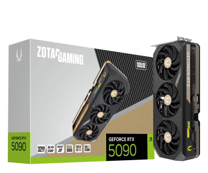 Karta graficzna ZOTAC GeForce RTX 5090 Solid 32GB GDDR7 DLSS4 ZT-B50900D-10P
